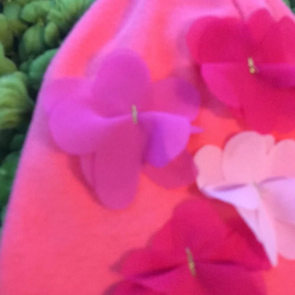 New children’s place flower embellished hat 12 18
